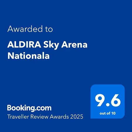Lägenhet Aldira Sky Arena Nationala Bukarest